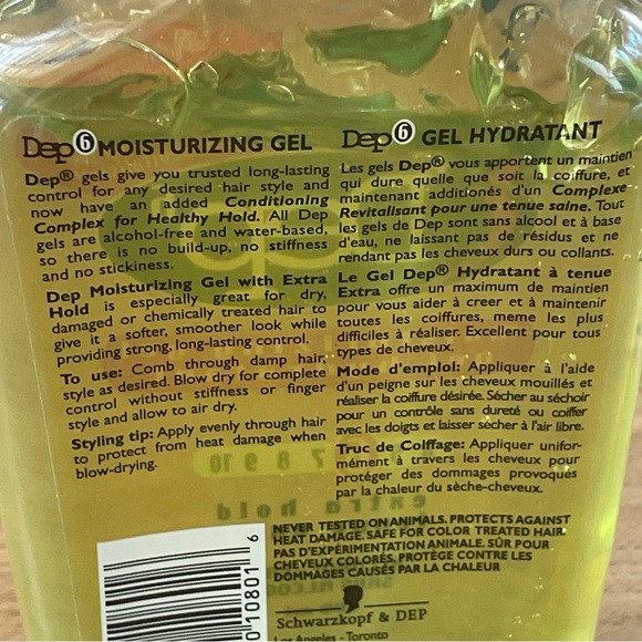 Nearly full Dep moisturizing gel extra hold - Picture 5 of 6